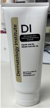 DI 5% Glycolic Pore Refining + Brightening Cleanser
