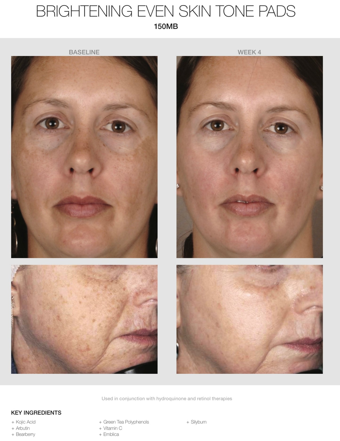 DI Dermabright Advanced Brightening Pads Non HQ