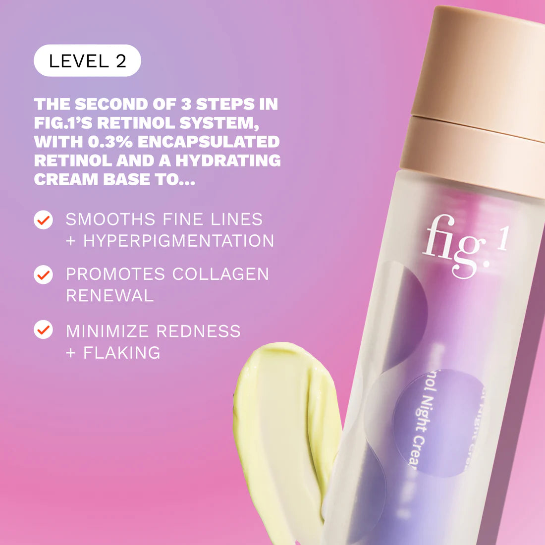 FIG. RETINOL NIGHT CREAM TREATMENT NO.2