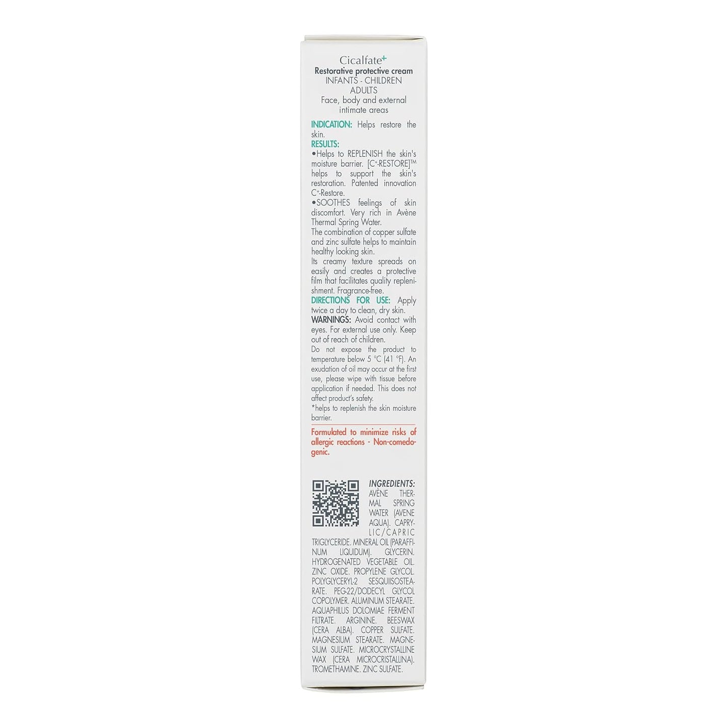 Avene Cicalfate Restorative Protective Cream