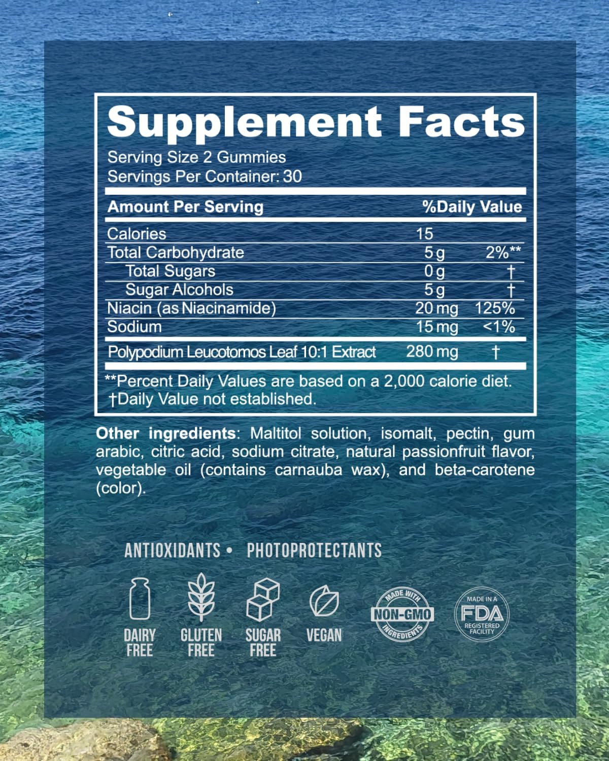 Sol Defense Gummies - 60 -Sugar Free
