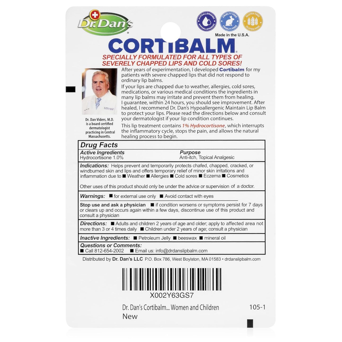 Dr. Dan's Cortibalm