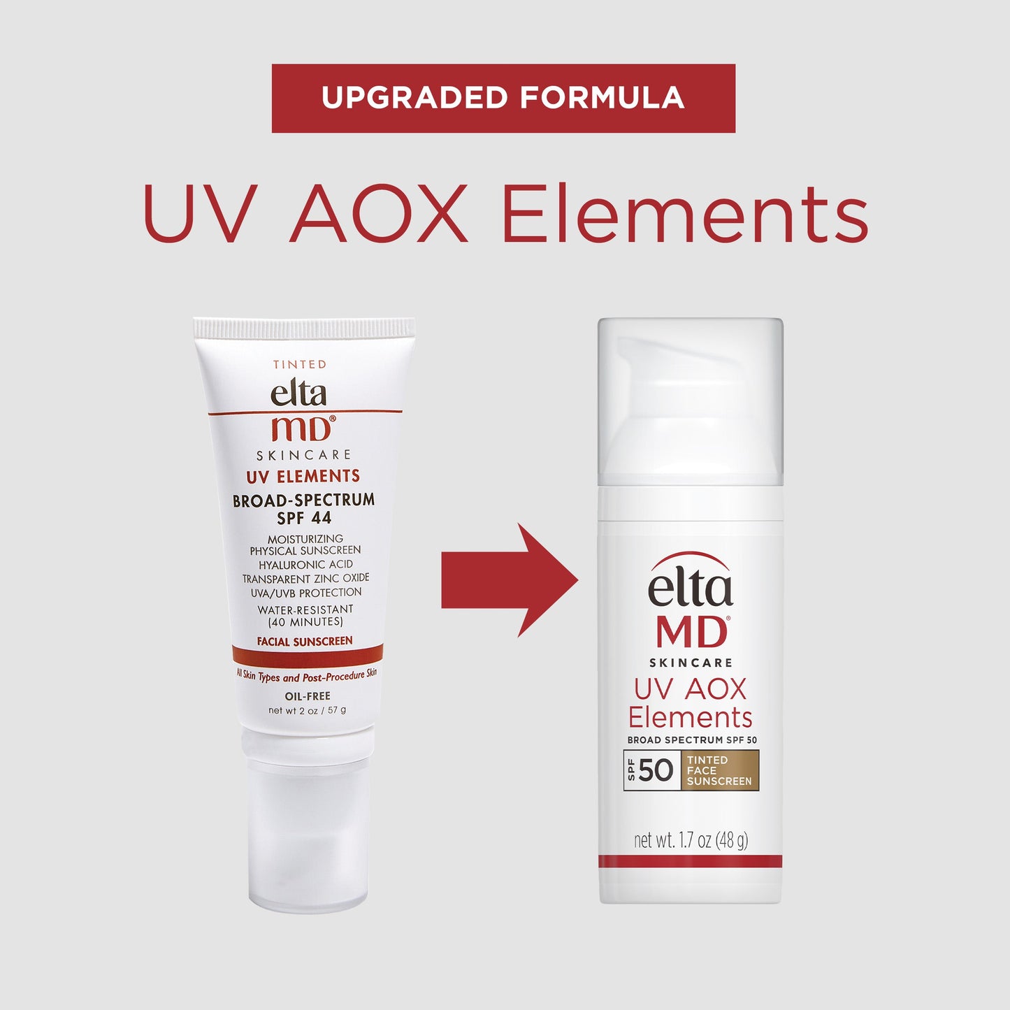 EltaMD AOX Elements Broad Spectrum 50 Tinted Sunscreen