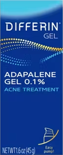 Differin Adapalene Gel 0.1%